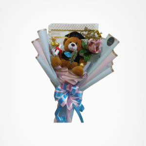 pre order 3 5 hari | buket boneka wisuda & uang